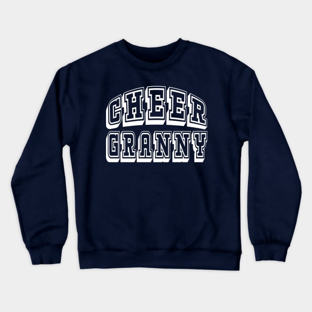 Cheer Granny Proud Cheerleader Grandma product Crewneck Sweatshirt by nikkidawn74